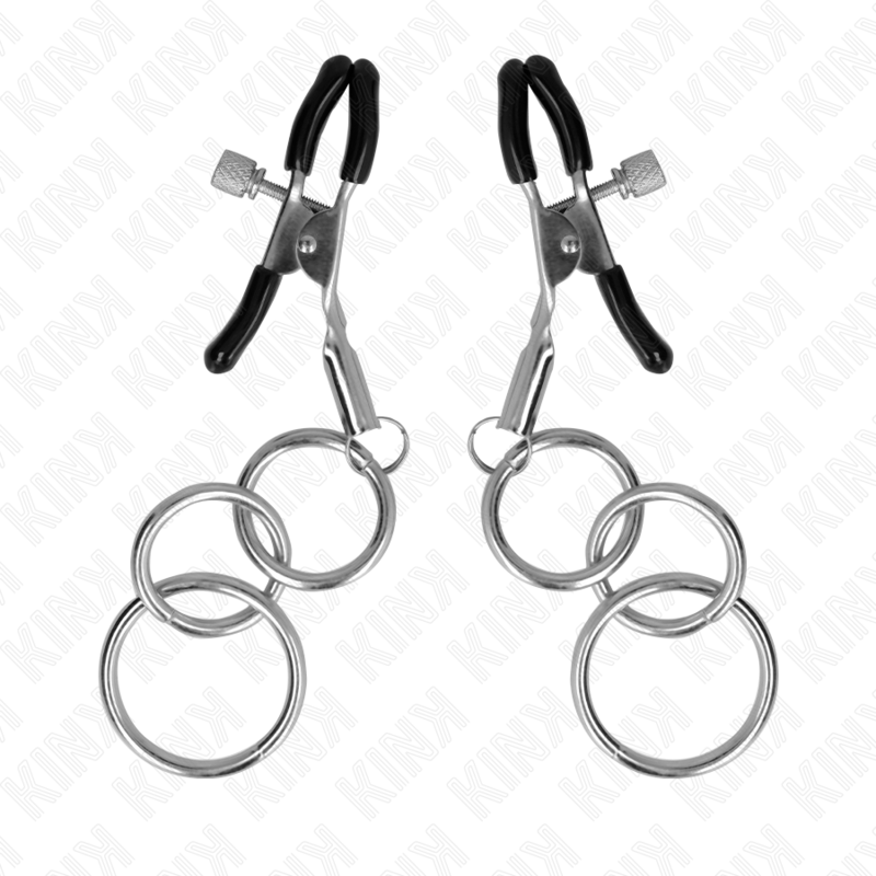 KINK – 3 O-RING NIPPLE CLAMP 6 CM