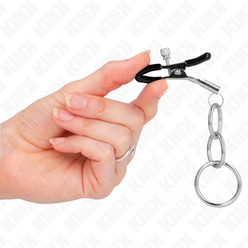 KINK - 3 O-RING NIPPLE CLAMP 6 CM - Image 4