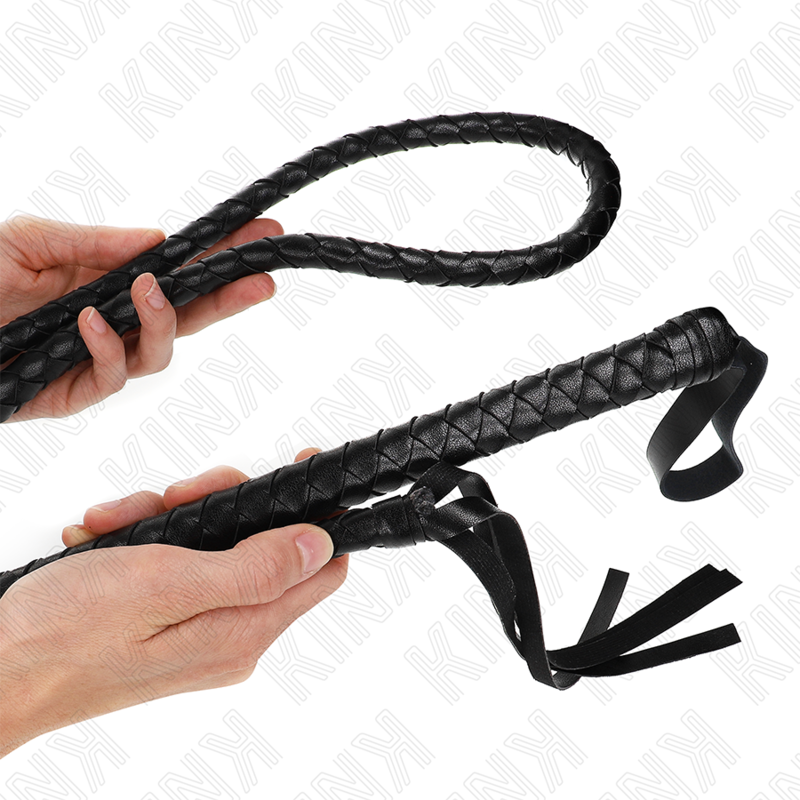KINK – LONG BLACK SNAKE WHIP 210 CM
