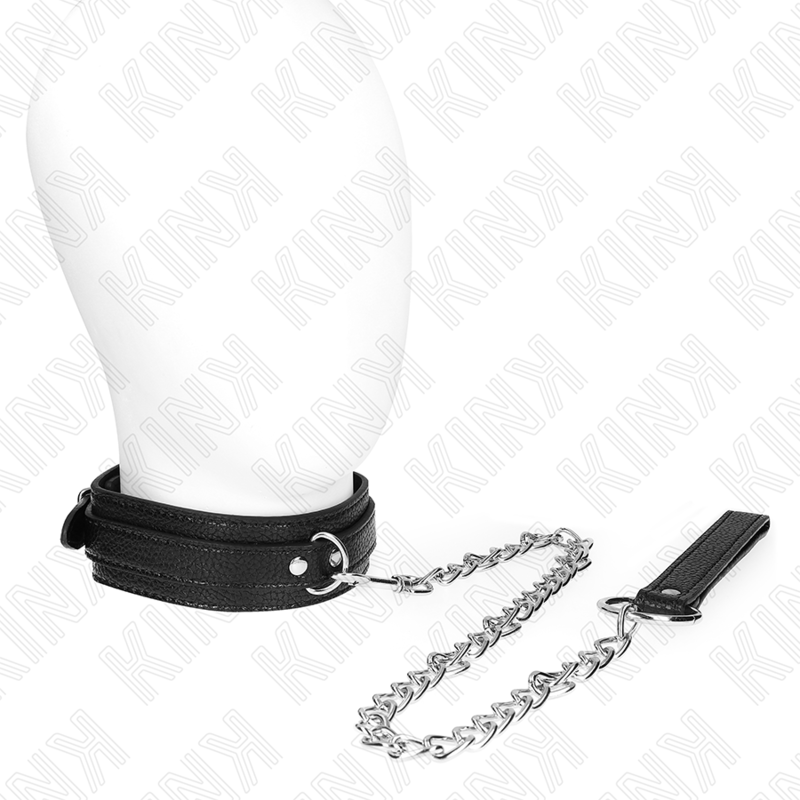 KINK – SNAKE PATTERN NECKLACE WITH LEASH 65 CM