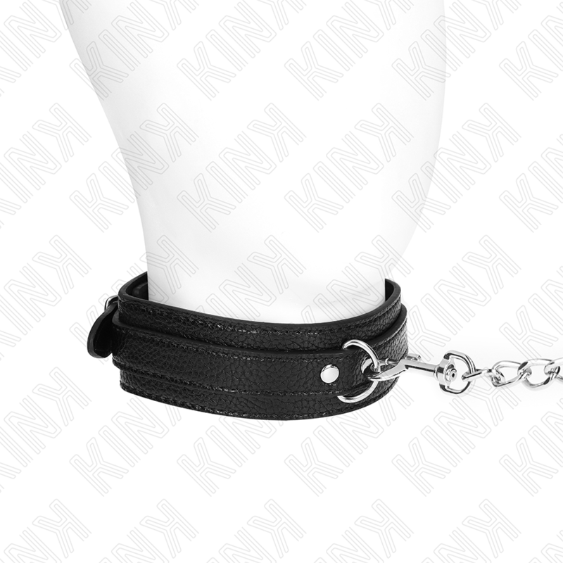 KINK – SNAKE PATTERN NECKLACE WITH LEASH 65 CM