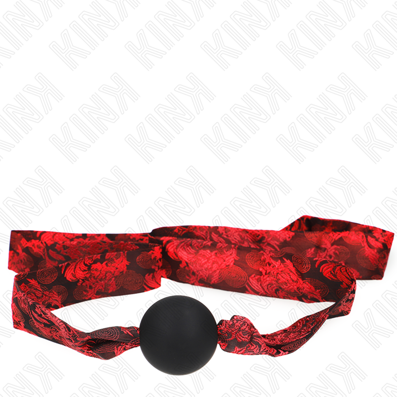 KINK - SCANDAL SILICONE BALL 4.5 CM GAG MODEL 2 146 x 4 CM - Image 4