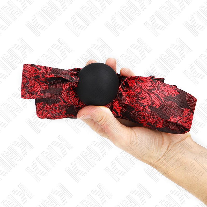 KINK – SCANDAL SILICONE BALL 4.5 CM GAG MODEL 2 146 x 4 CM
