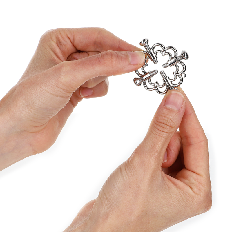 KINK – METAL FLOWER NIPPLE CLAMPS