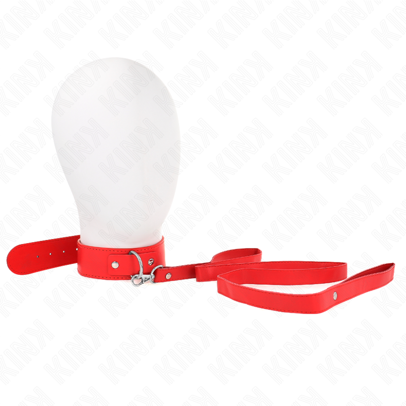 KINK – NECKLACE WITH BELT 116 CM ROJO STRAP ADJUSTABLE 32-50 CM X 8 CM