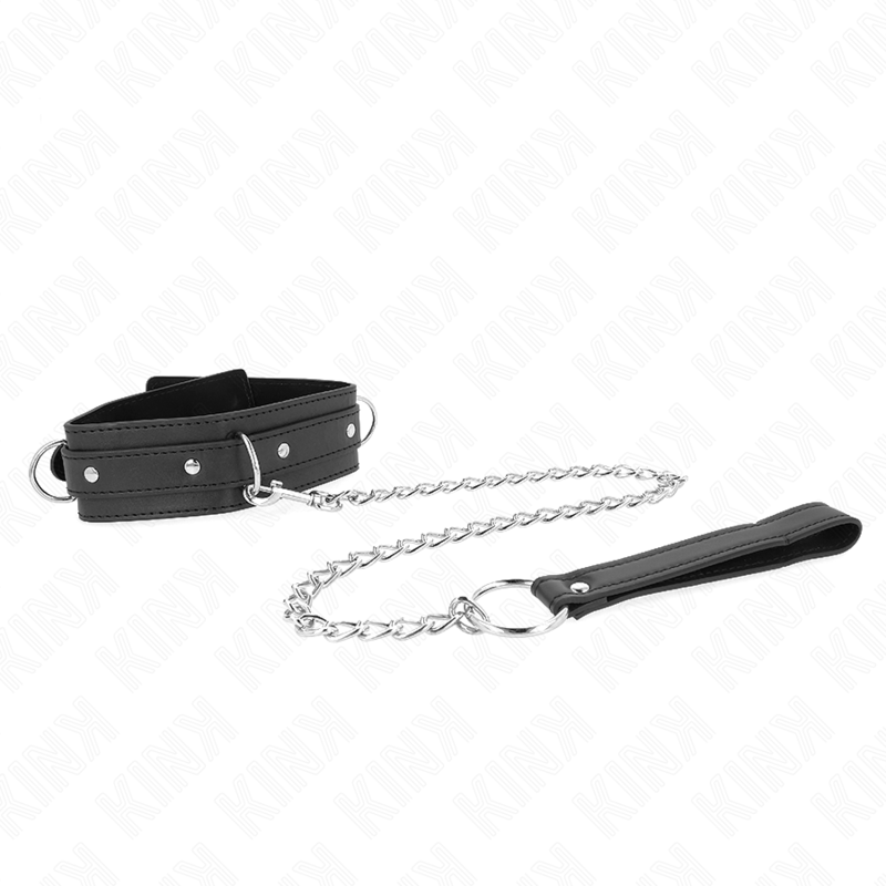KINK – NECKLACE WITH LEASH 65 CM 3 RING MODEL 1 ADJUSTABLE 38-49 CM X 5 CM