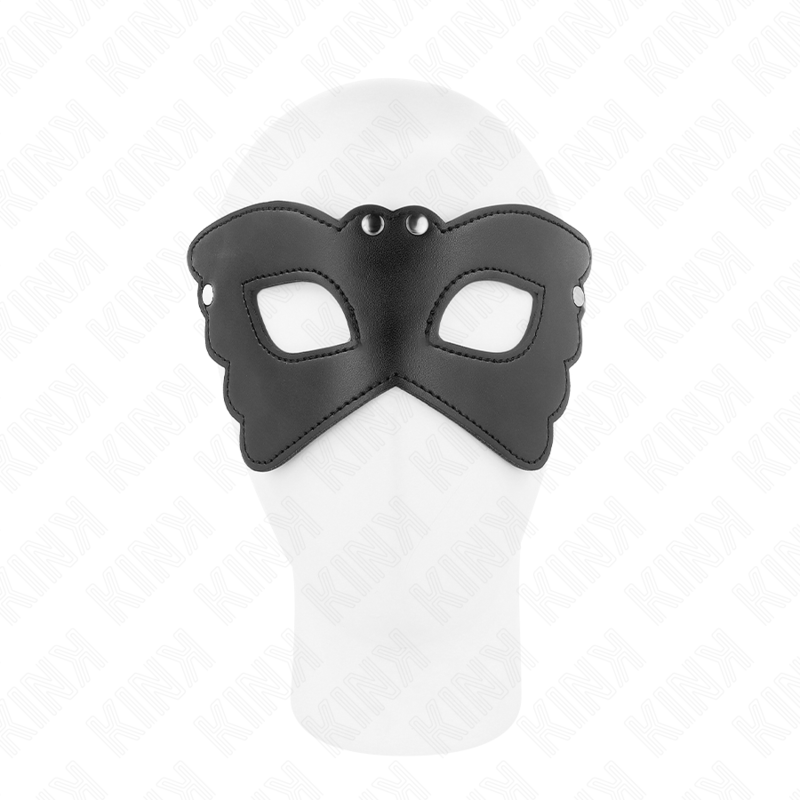 KINK – BUTTERFLY SHAPED LEATHERETTE MASK 20 x 9 CM