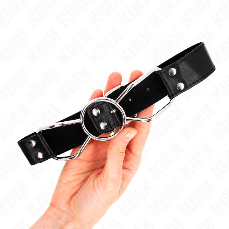 KINK - SPIDER MOUTH GAG 60 X 3 CM SIZE M 4.5 CM - Image 3