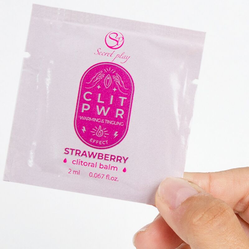 SECRETPLAY – SINGLE DOSE STRAWBERRY LUBRICANT 2 ML