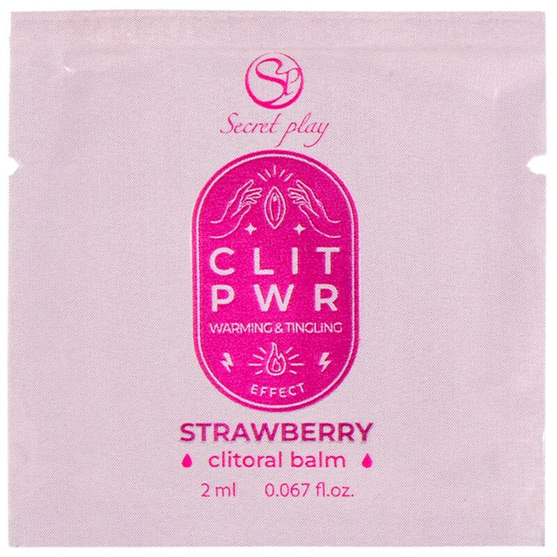 SECRETPLAY – SINGLE DOSE STRAWBERRY LUBRICANT 2 ML