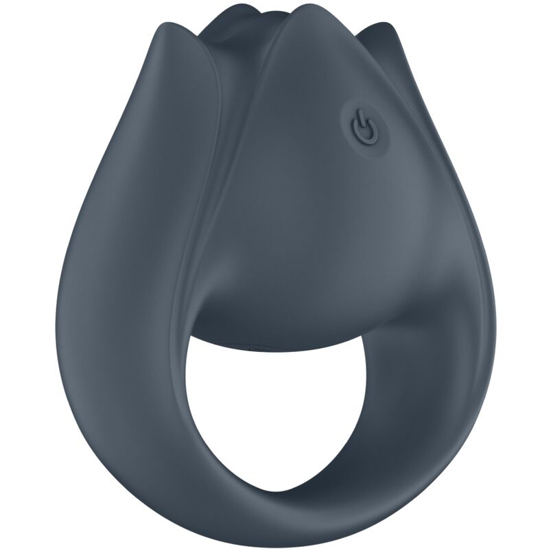 SATISFYER - PERFECT PAIR 2 MULTIVIBRATOR 2 IN 1 PENIS RING AND FINGER STIMULATOR GREY - Image 5