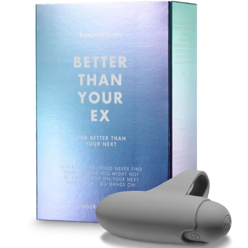 BIJOUX – BETTER THAN YOUR EX VIBRATOR BULLET 10 VIBRATIONS GREY
