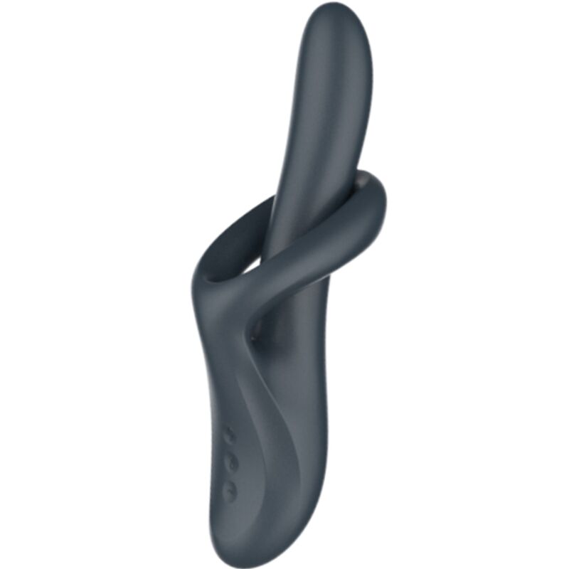 SATISFYER – HEAT FLEX 4 HEAT EFFECT VIBRATOR 12 VIBRATIONS GREY