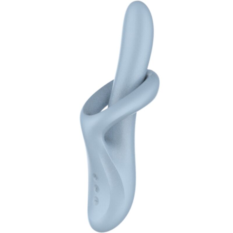 SATISFYER – HEAT FLEX 4 HEAT EFFECT VIBRATOR 12 VIBRATIONS BLUE