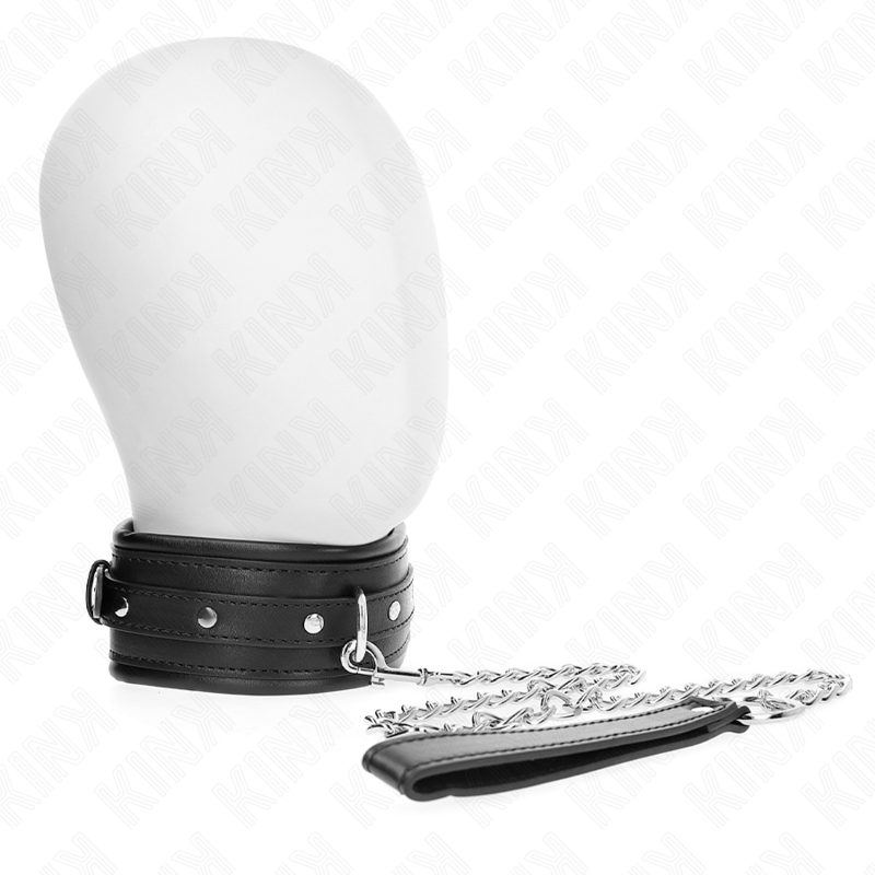 KINK – NECKLACE WITH SHINY BUCKLE STRAP 65 CM 48.5 CM X 5.3 CM