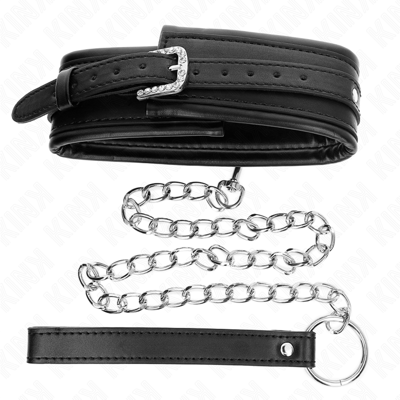 KINK - NECKLACE WITH SHINY BUCKLE STRAP 65 CM 48.5 CM X 5.3 CM - Image 5
