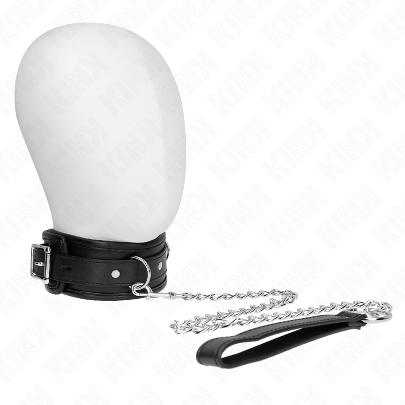 KINK – BASIC MODEL COLLAR WITH LEASH 65 CM MODEL 1 53 X 6 CM
