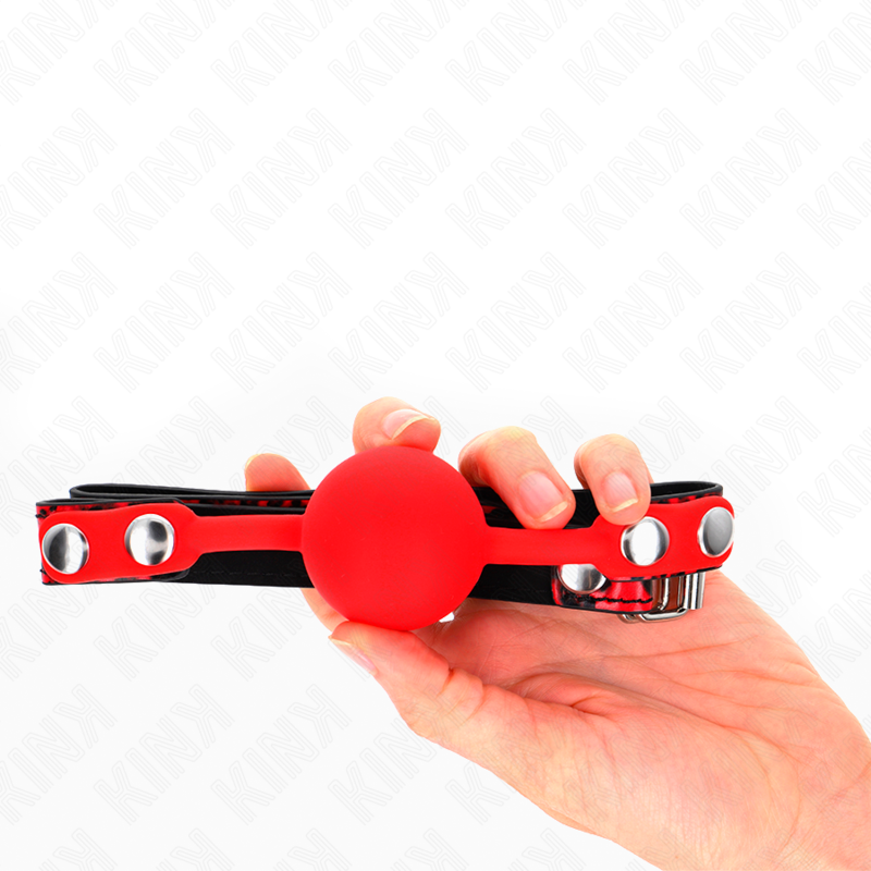 KINK - SILICONE BALL 4 CM GAG MODEL 2 60 x 2 CM - Image 5