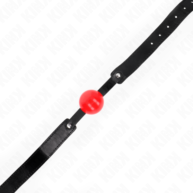 KINK - SOFT TPE BALL 4 CM GAG MODEL 1 66 x 2.5 CM ADJUSTABLE 41-61 CM - Image 3