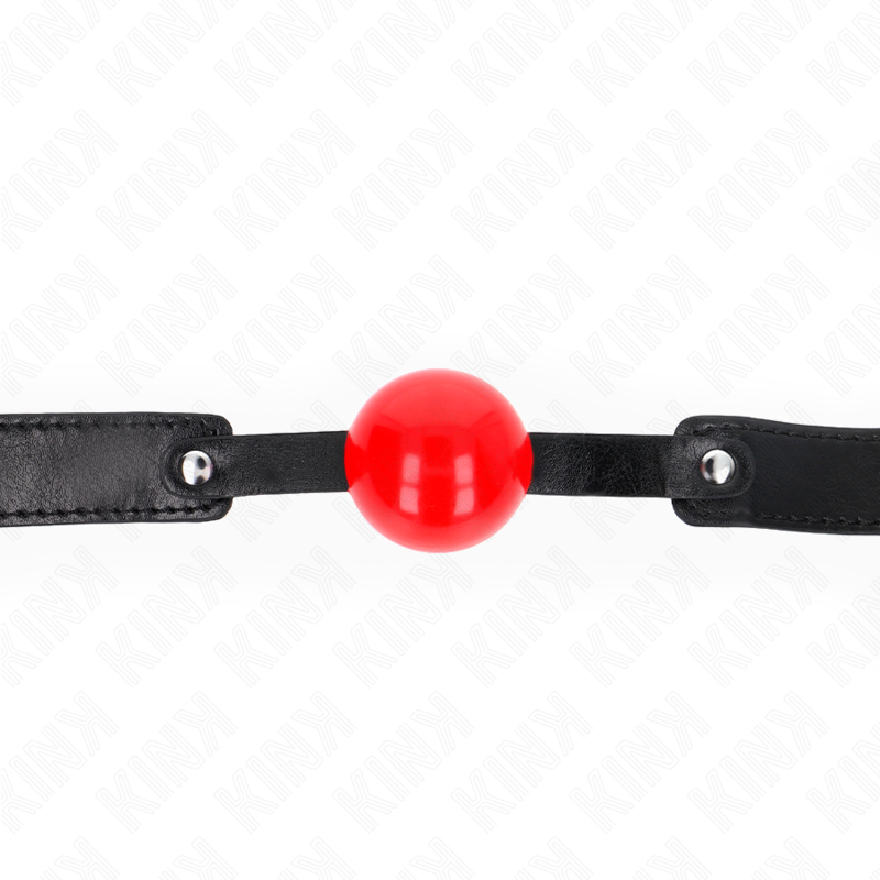 KINK - SOFT TPE BALL 4 CM GAG MODEL 1 66 x 2.5 CM ADJUSTABLE 41-61 CM - Image 4