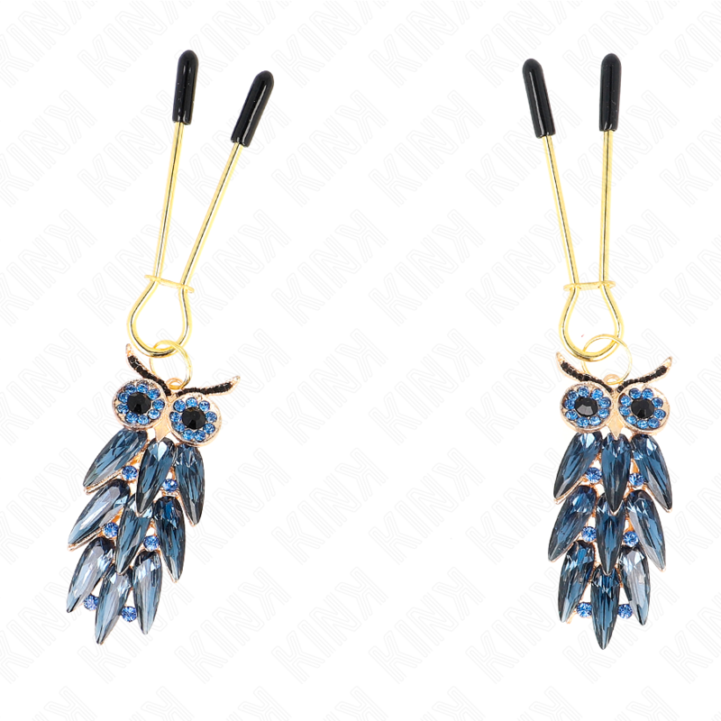 KINK – OWL PENDANT NIPPLE CLAMPS 6 CM