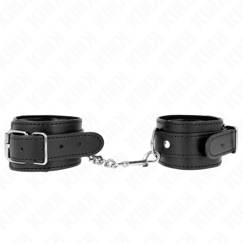 KINK – THIN WRIST RESTRAINTS BLACK ADJUSTABLE 21-33 CM