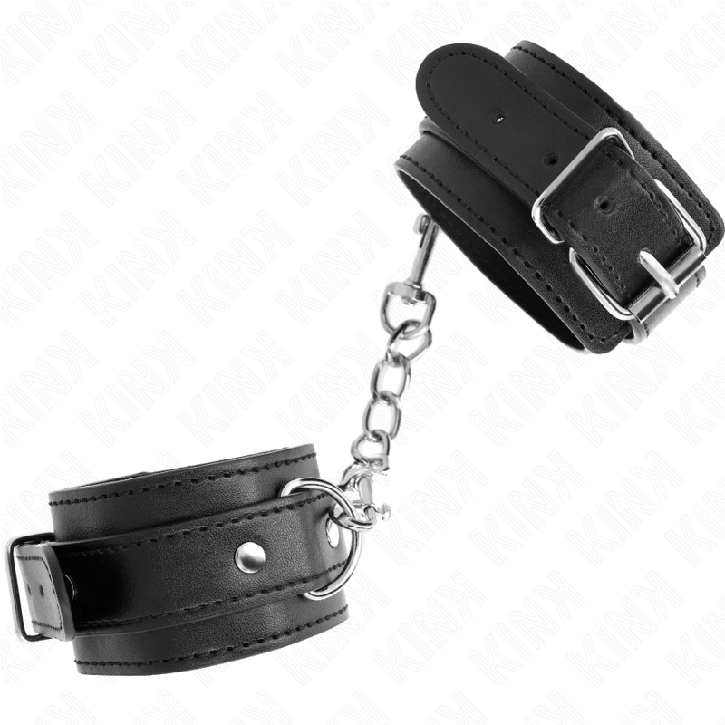 KINK – THIN WRIST RESTRAINTS BLACK ADJUSTABLE 21-33 CM