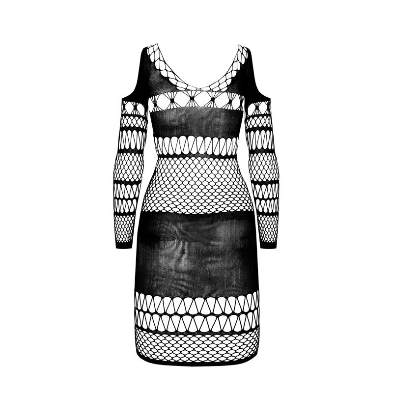 PASSION - BS 105 BODYSTOCKING WHITE ONE SIZE - Image 4