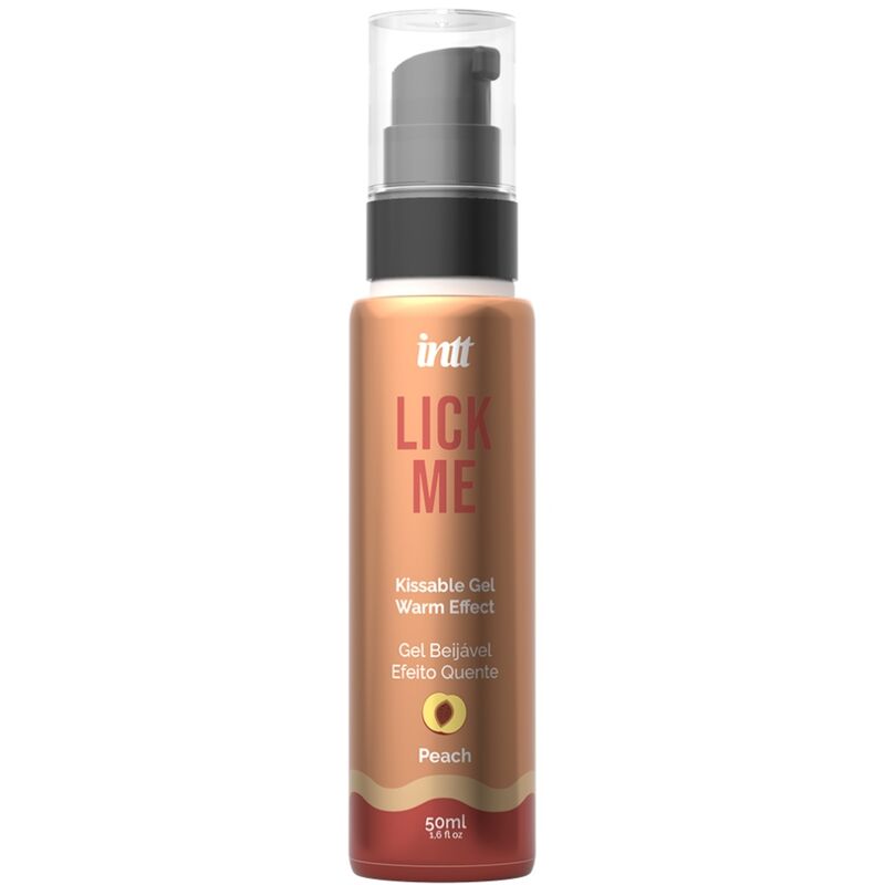 INTT – LICK ME PEACH EDIBLE GEL HEAT EFFECT