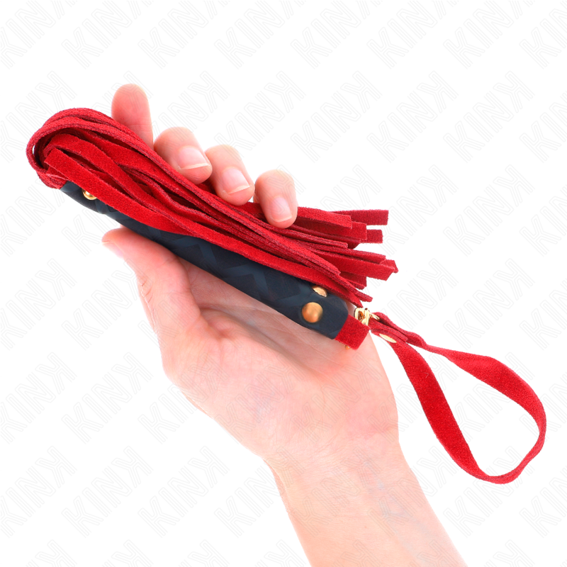 KINK – RED SUEDE MINI WHIP 30 CM