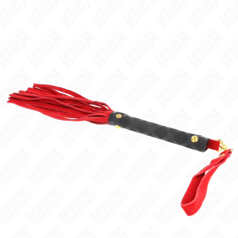 KINK - RED SUEDE MINI WHIP 30 CM - Image 5