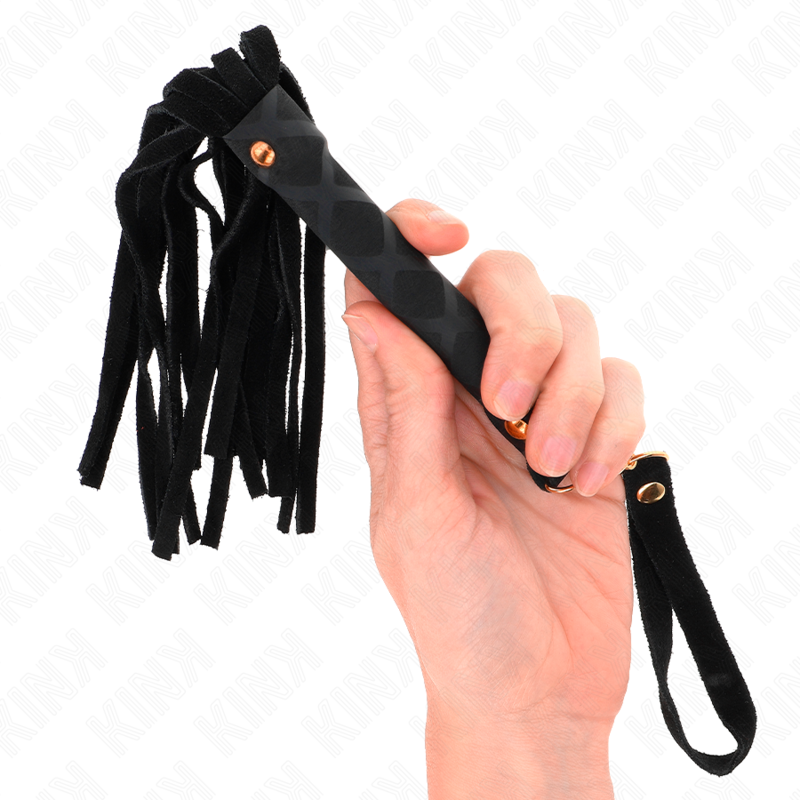 KINK - BLACK SUEDE MINI WHIP 30 CM - Image 3