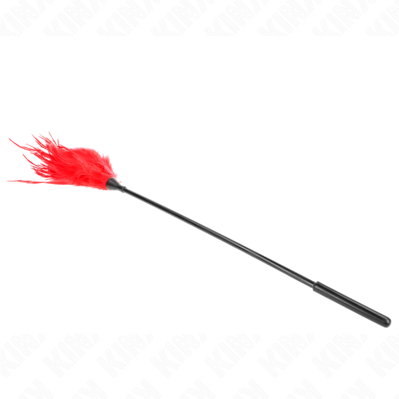 KINK – MULTIPLE RED TICKLE FEATHERS 45 CM