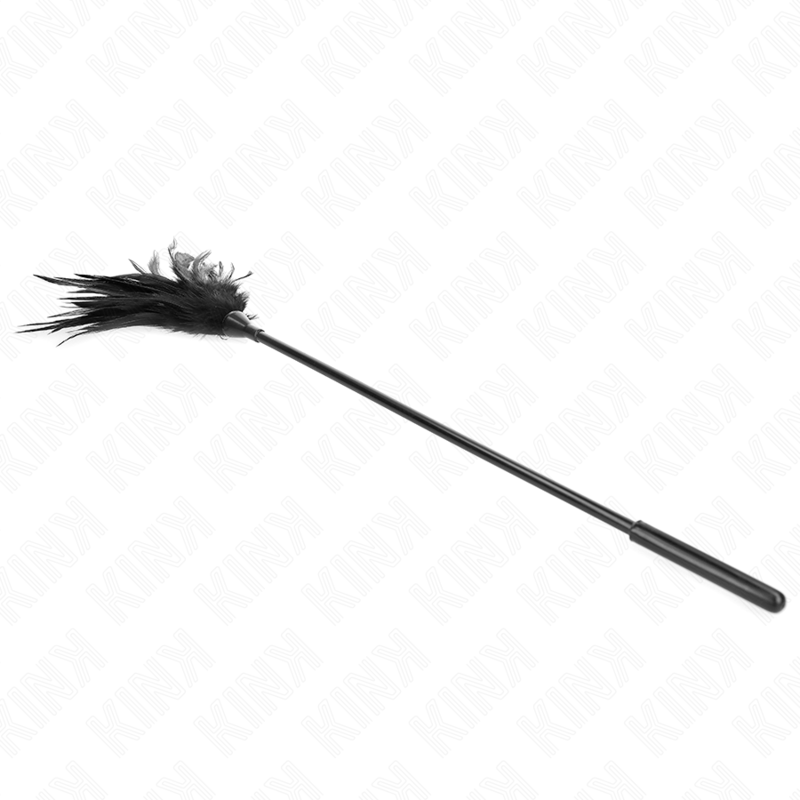 KINK – MULTIPLE BLACK TICKLE FEATHERS 45 CM