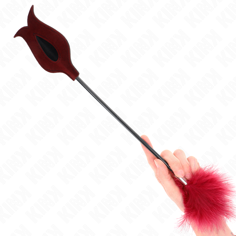 KINK – TICKLE FEATHERS WITH ROSE-SHAPED PADDLE 8 CM