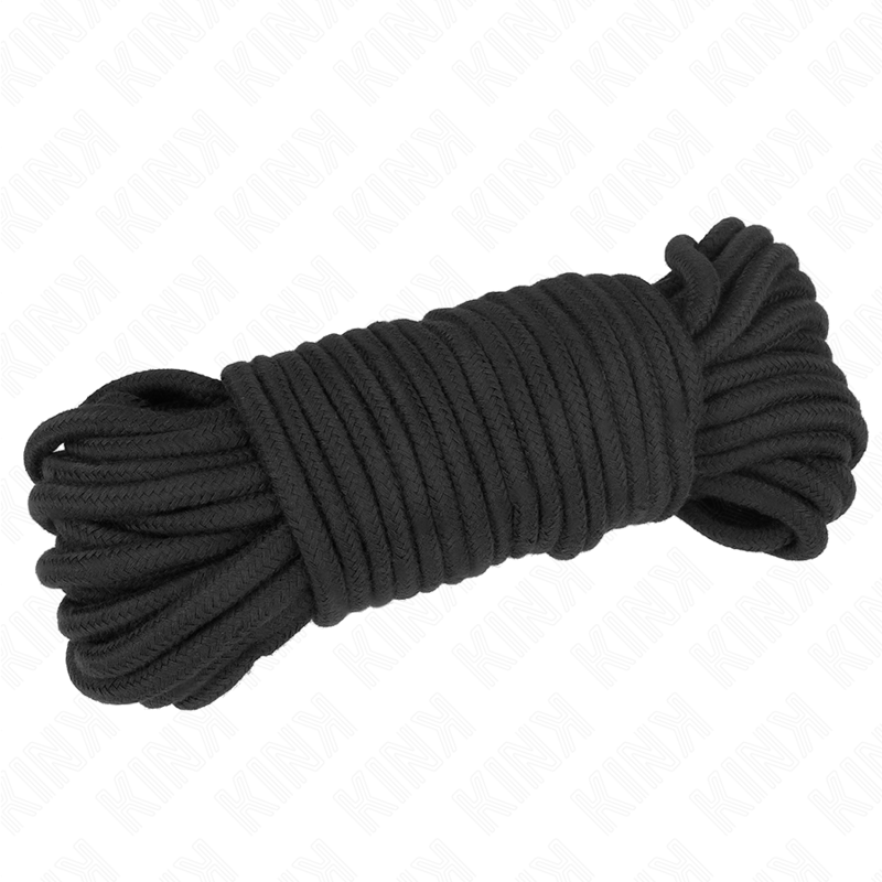 KINK – COTTON ROPE 20 METER BLACK