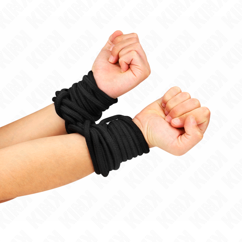 KINK - COTTON ROPE 20 METER BLACK - Image 4