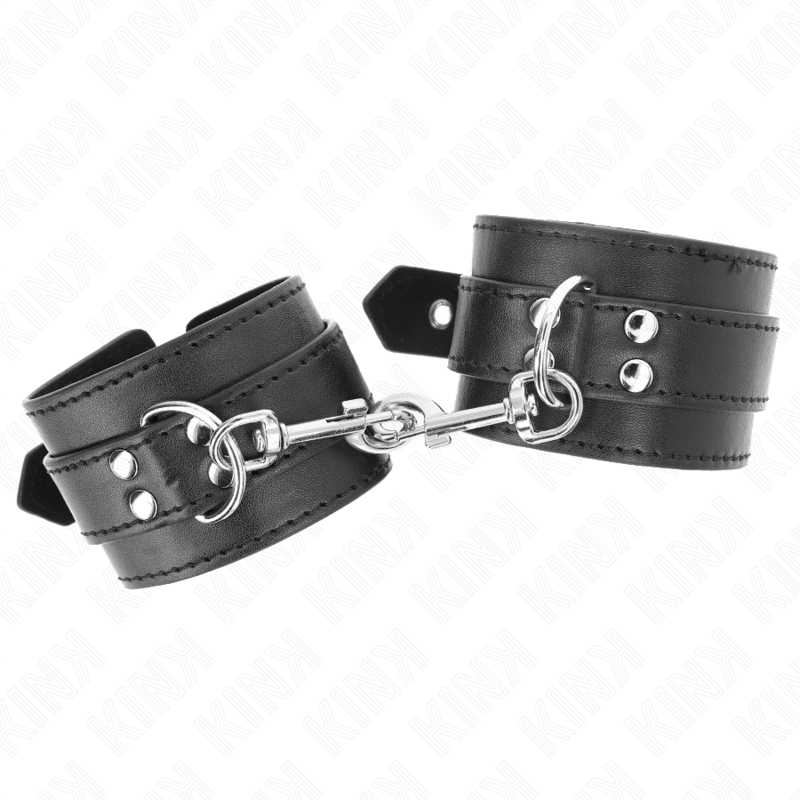 KINK – WRIST RESTRAINTS WITH STUDS 35 X 6 CM