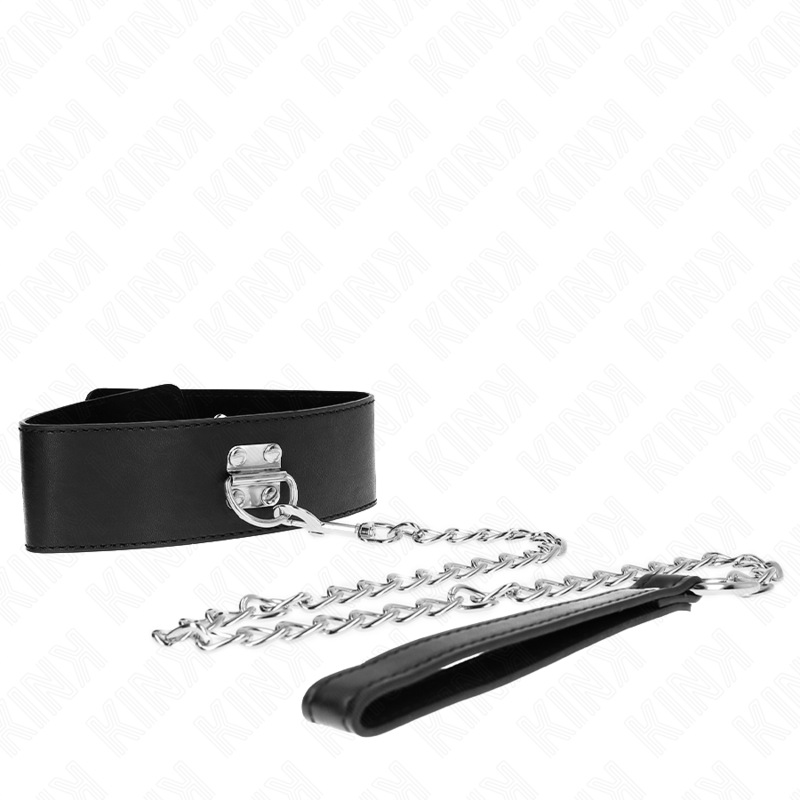 KINK – BASIC MODEL COLLAR WITH LEASH 65 CM MODEL 0