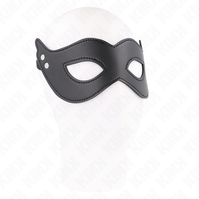 KINK – LEATHERETTE MASK WITH RIVETS MODEL 1 26 x 8 CM