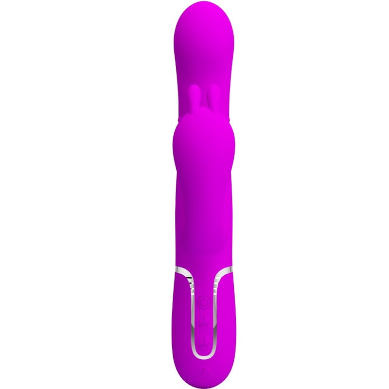 PRETTY LOVE – CAMMY TRIPLE VIBRATOR MULTIFUNCTION 4 IN 1 PINK