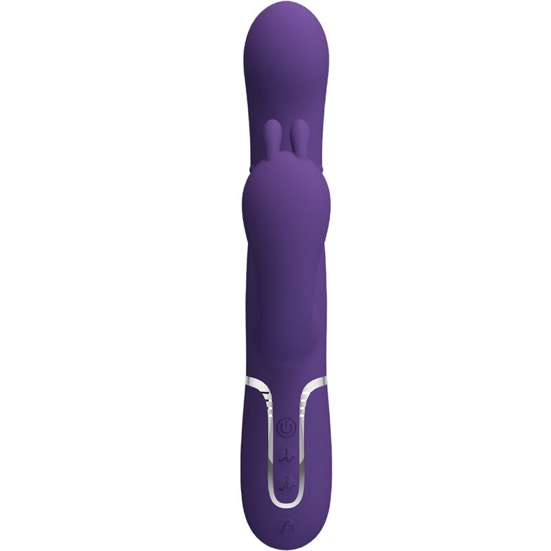 PRETTY LOVE – CAMMY TRIPLE VIBRATOR MULTIFUNCTION 4 IN 1 PURPLE