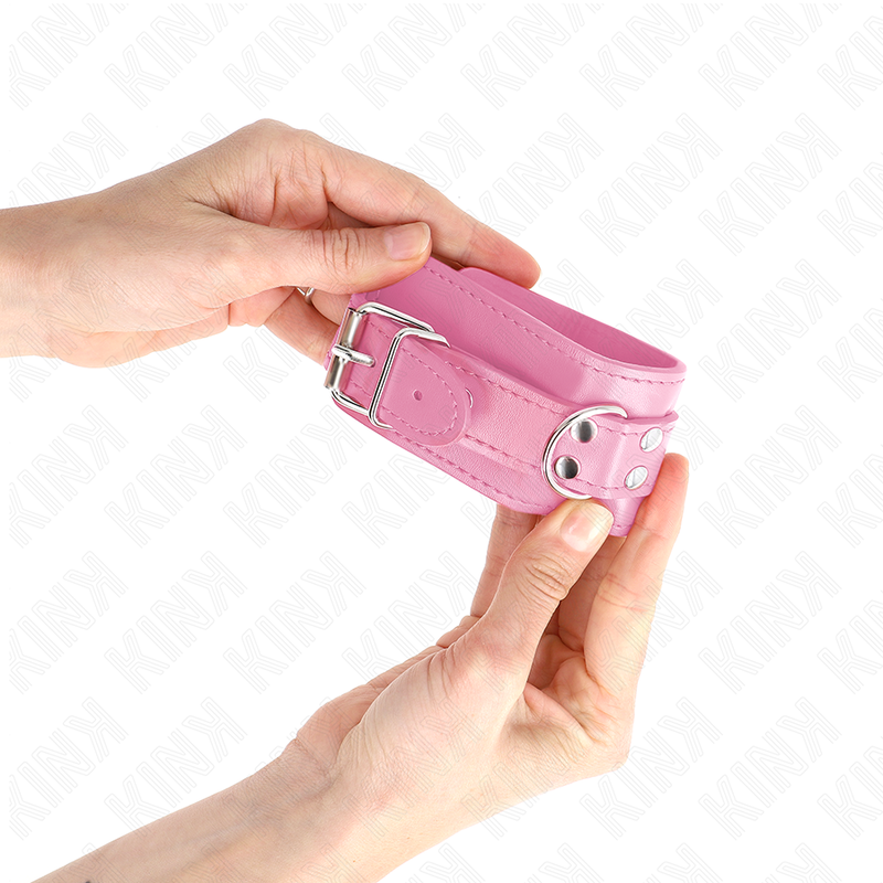KINK – SIMPLE WRIST RESTRAINTS PINK ADJUSTABLE 20-23 CM X 5.5 CM