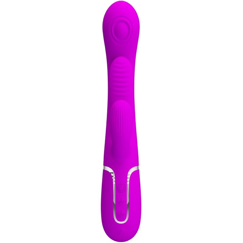 PRETTY LOVE – SHANIA TRIPLE RABBIT VIBRATOR MULTIFUNCTION PINK