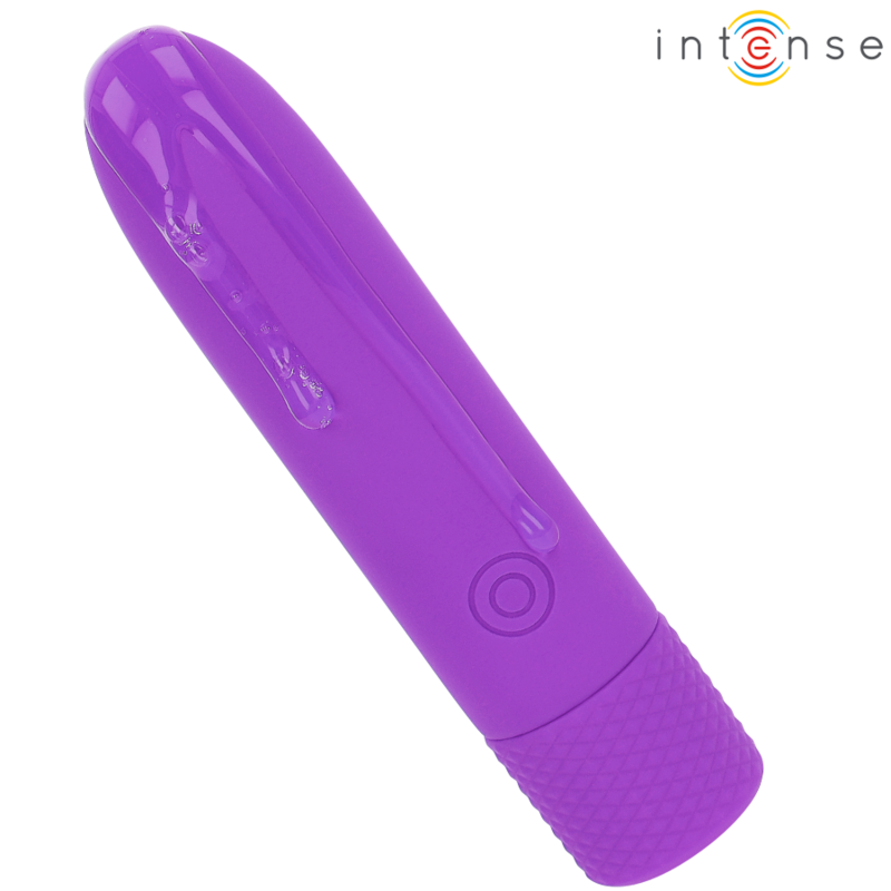 INTENSE - SYMONE USB RECHARGEABLE VIBRATING BULLET 8 VIBRATIONS PURPLE 10 X 2.2 CM - Image 3