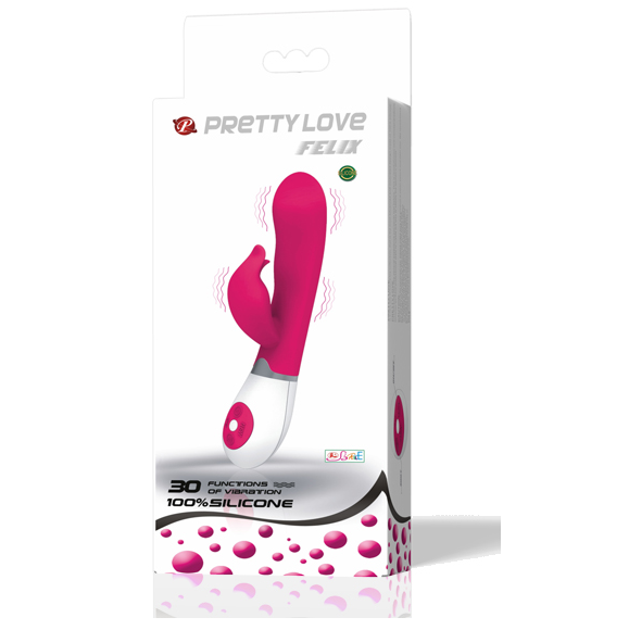 PRETTY LOVE – FLIRTATION VIBRATOR WITH FELIX STIMULATOR