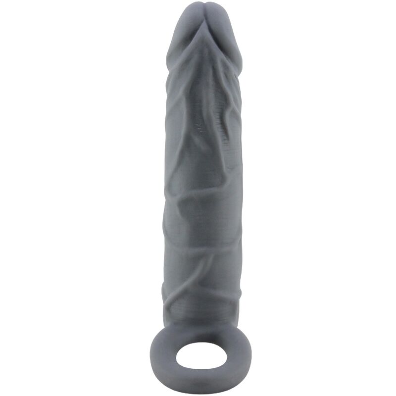 PRETTY LOVE – REALISTIC SKIN PENIS SLEEVE DARK GREY