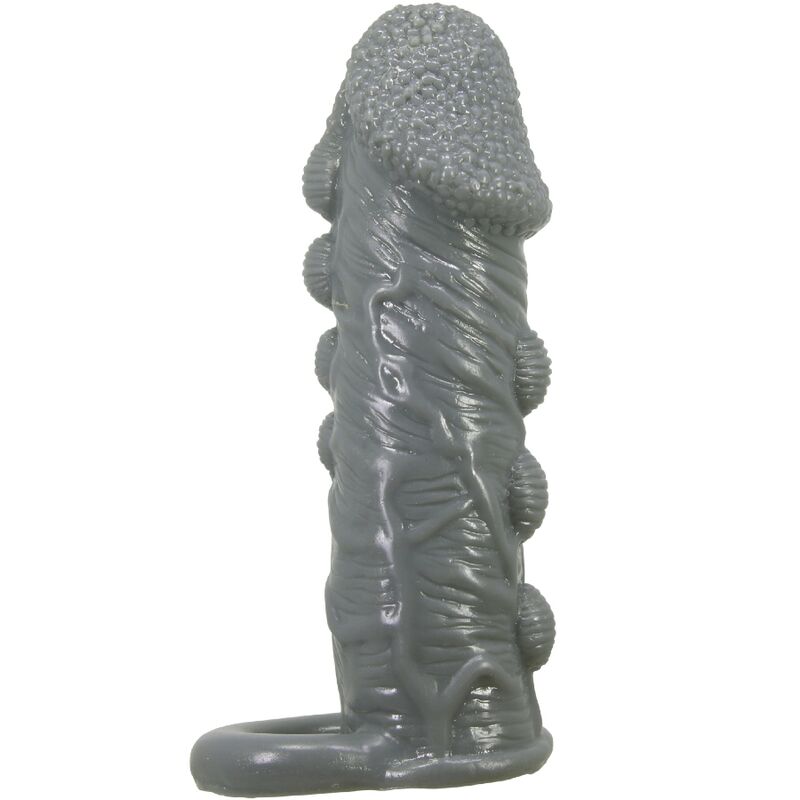 PRETTY LOVE – REALISTIC PENIS ENLARGER AND DELAY SLEEVE GREY