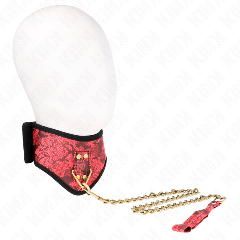 KINK – SCANDAL MODEL NECKLACE WITH LACE STRAP 75 CM 44 X 10 CM