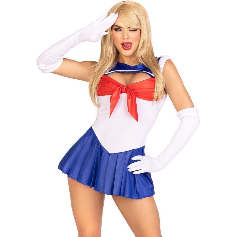 LEG AVENUE – COSTUME SEXY SAILOR MULTICOLOR S